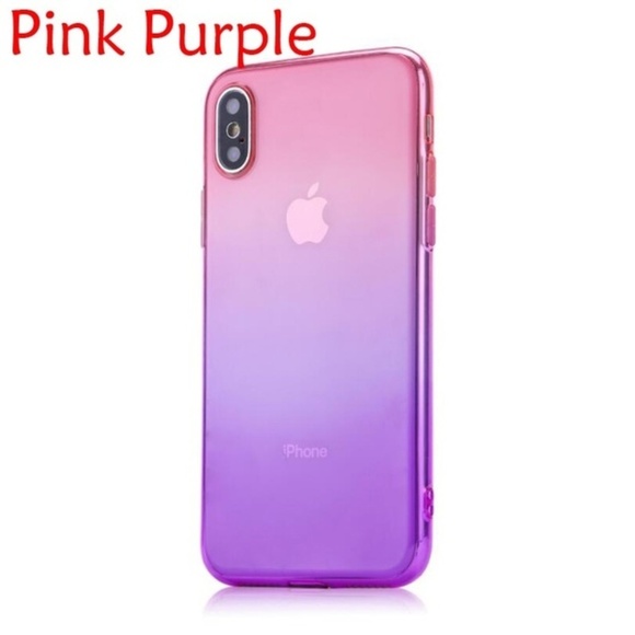 Lakeview Apparel Accessories - Purple Pink silicone Apple iPhone 8 Case